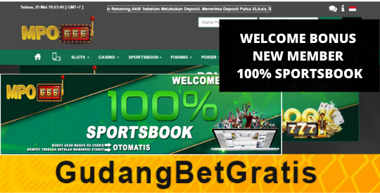 MPO666- WELCOME BONUS NEW MEMBER 100% SPORTSBOOK