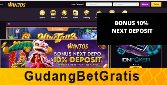 WINJOS- BONUS 10% NEXT DEPOSIT